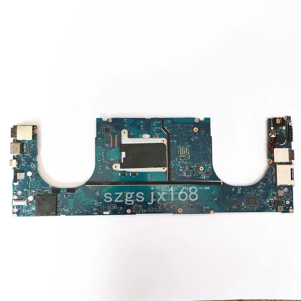 FOR  DELL XPS 15 9550 laptop motherboard  AAM00 LA-C361P ,SR2FP I5-6300HQ CPU,GTX960M 2G  CN-01VG5R 01VG5R 100%TEST