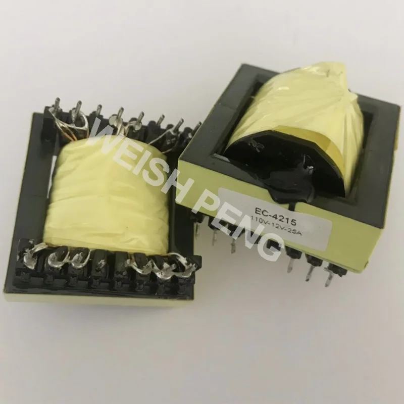 EC42/15 Pure copper ERL42/15 horizontal flyback transformer Power transformer for 3000W inverter DC12V AC110V 25A