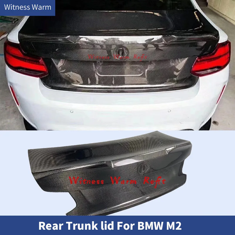 

High Quality Forged/carbon Fiber/frp Trunk Lid Rear Trunk Hood Tail Cover for Bmw F87 M2 M2c 2014 - Up Car Body Kit