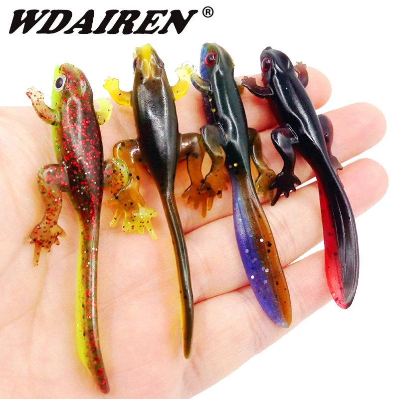 6 sztuk/partia Fishing realistyczne owady miękkie przynęty 8cm 3.5g Worms silikonowe Jig Wobblers sztuczne przynęty Fishy Smell Tackle Swimbaits