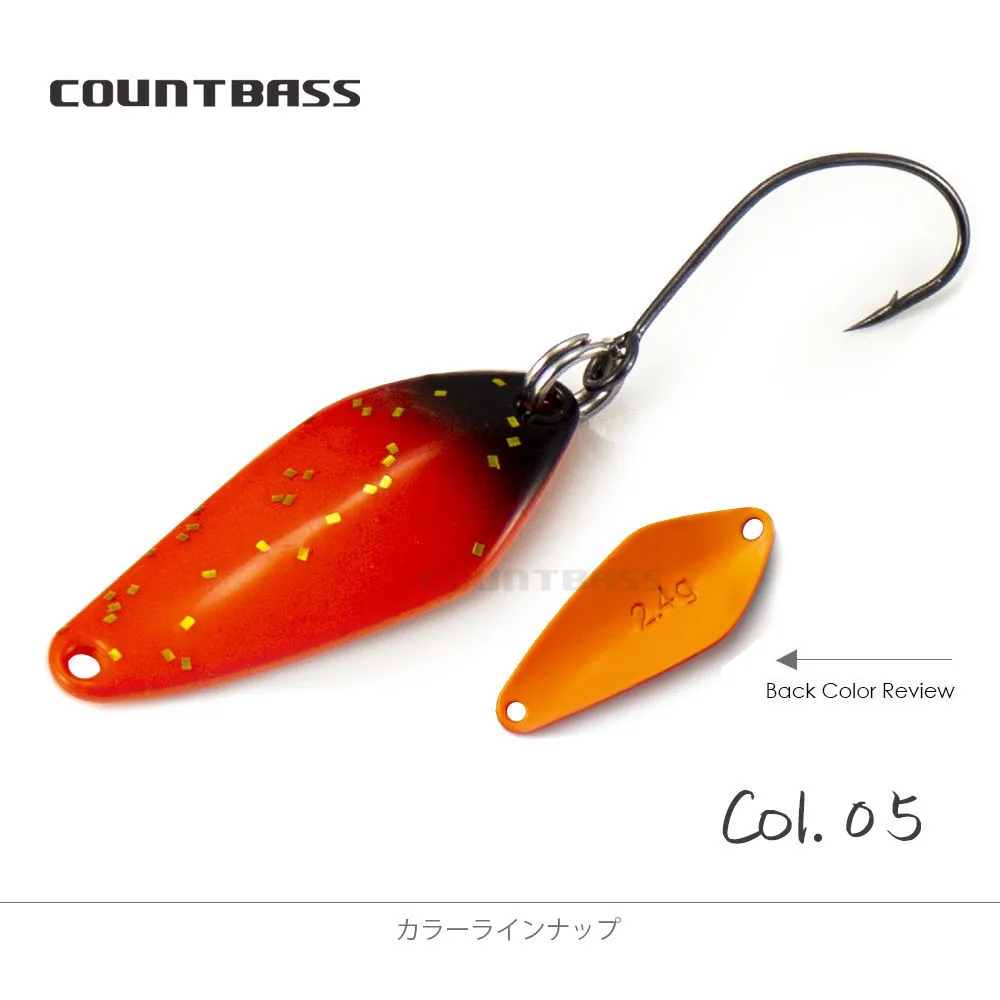 Cucharas de pesca COUNTBASS – Señuelo metálico para trucha - imagen 2
