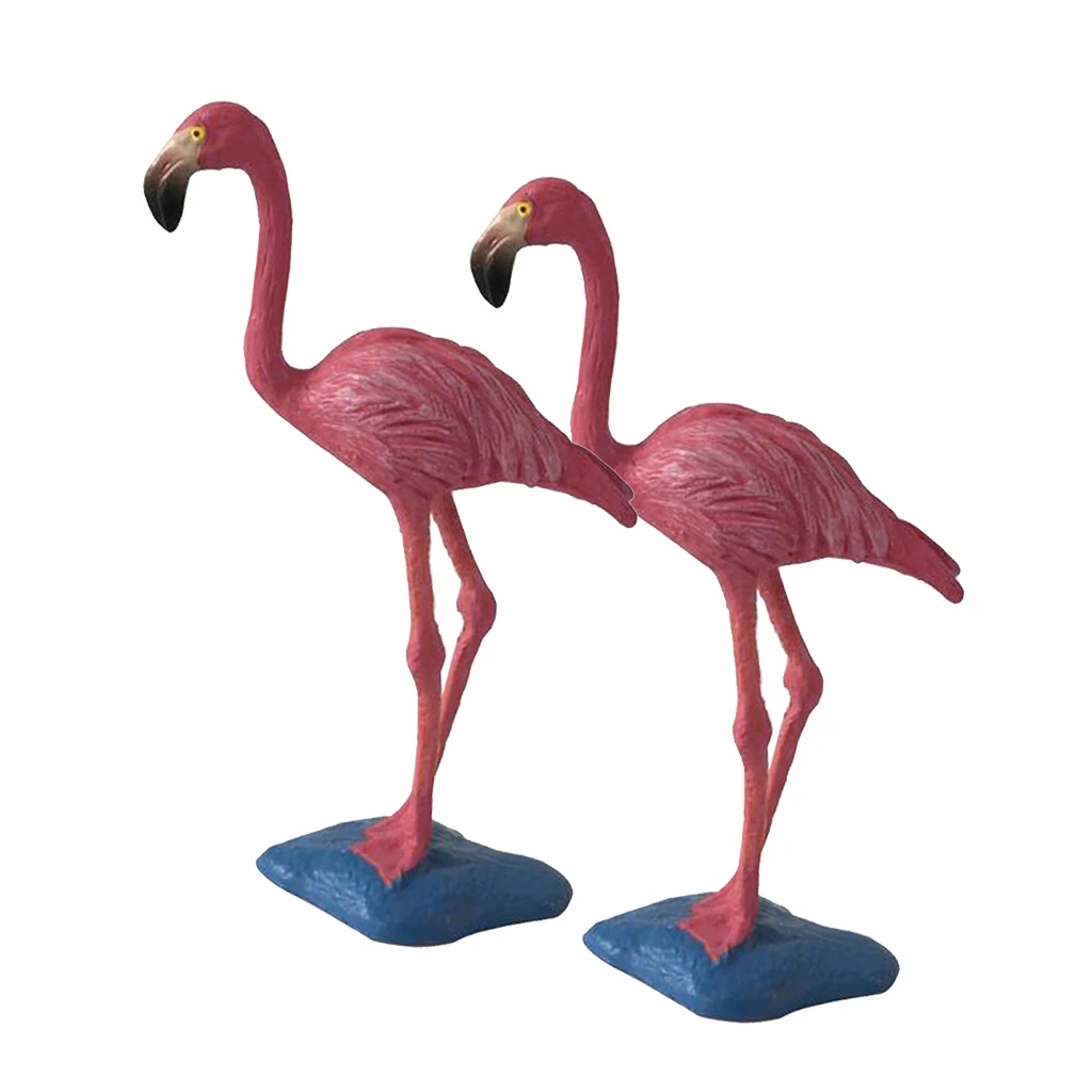 2 sztuk Flamingo stoczni ozdoba, Flamingo trawnik ozdoby, Flamingo Garden dekoracja obejścia