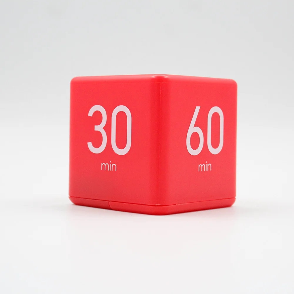 Practice Timer Kitchen Timer The Miracle Cube Timer for Study Gym Management Workout Timer 1 -60 mins timing option  