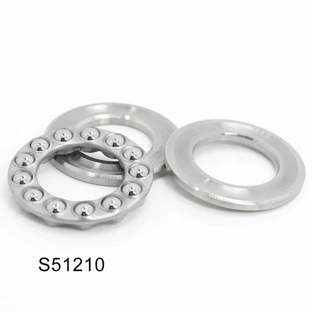 

S51210 Bearing 50*78*22 mm 1PC ABEC-1 Stainless Steel Thrust S 51210 Ball Bearings