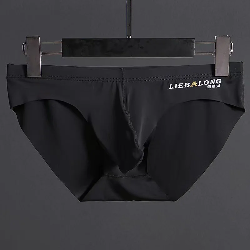 Ice InjBriefs-Slip respirant ultra fin pour homme, éléphant, antarctique, sac de notification convexe, sous-vêtements sexy pour garçon