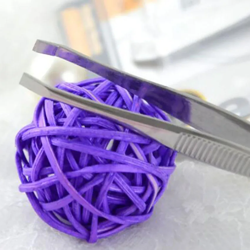 1Pc Trimming Eyebrow Clips Stainless Steel Eyebrow Tweezers Flat/Oblique Head Eyebrow Trimmer Hair Removal Beauty Makeup Tools