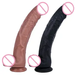 Long Soft Anal Plug Dildo Huge Butt Plug With Suction Cup Adult Strapon Sex Toy For Woman Men Prostate Massgae Big Dick Suction