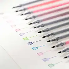 12 Color Ink Pen Set for School and Office #4