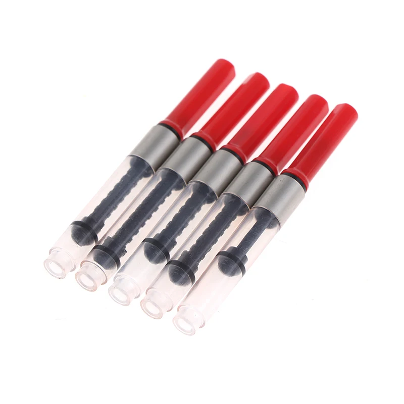 5Pcs 3.4mm/2.6mm Meet Plastic Pump Cartridges Fountain Pen Converter