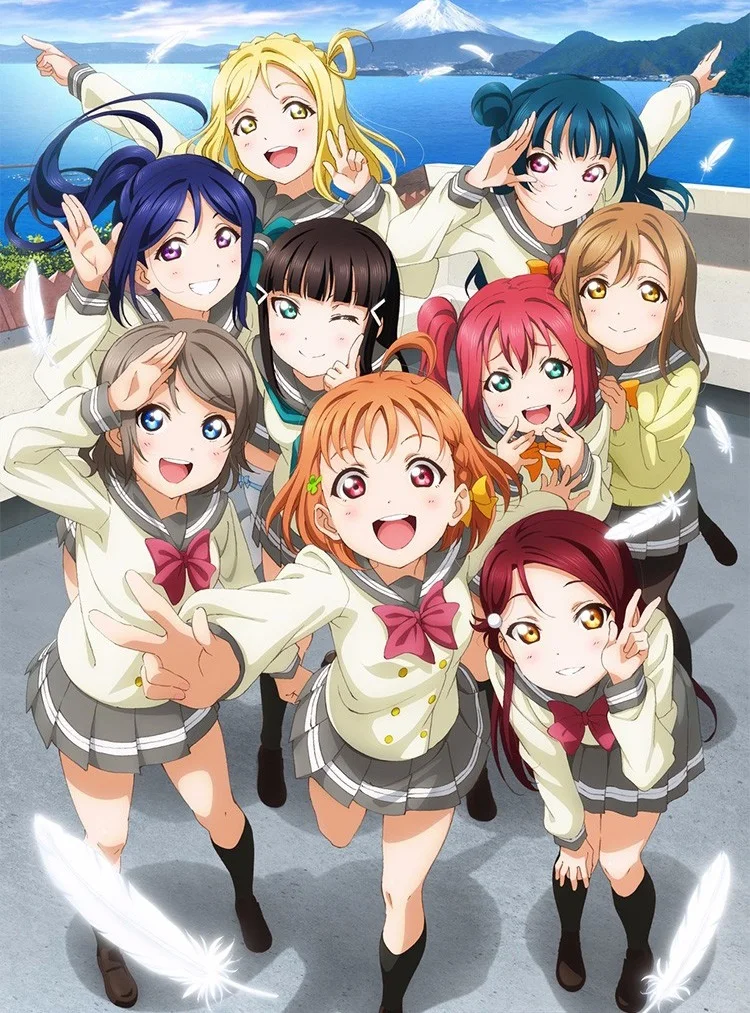 2020 Fashion Anime Love Live! Sunshine!! Cosplay Costume Aqours School Uniforms Kurosawa Ruby Sailor Suit Wig Cosplay