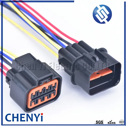 8 pines PB625-08027 PB621-08020 enchufe de cable de vehículo automático conector automotriz lámpara faro enchufe para Hyundai Kia con cables