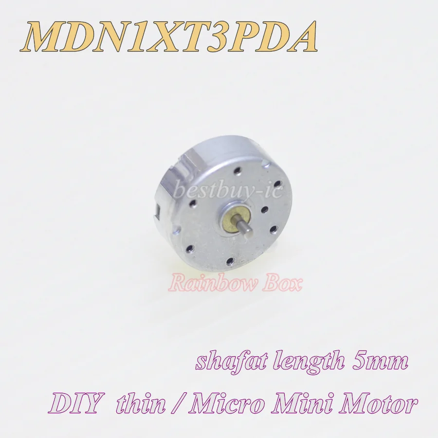 DIY Thin Micro Mini ความยาวเพลามอเตอร์มอเตอร์5Mm MDN1XT3PDA มอเตอร์400มอเตอร์ชุด