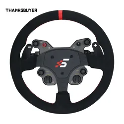 SIMAGIC GT1 Wheel/GT1D Dual Clutch Steering Wheel with D1 Quick Release for Alpha Mini Base Direct Drive Simulator