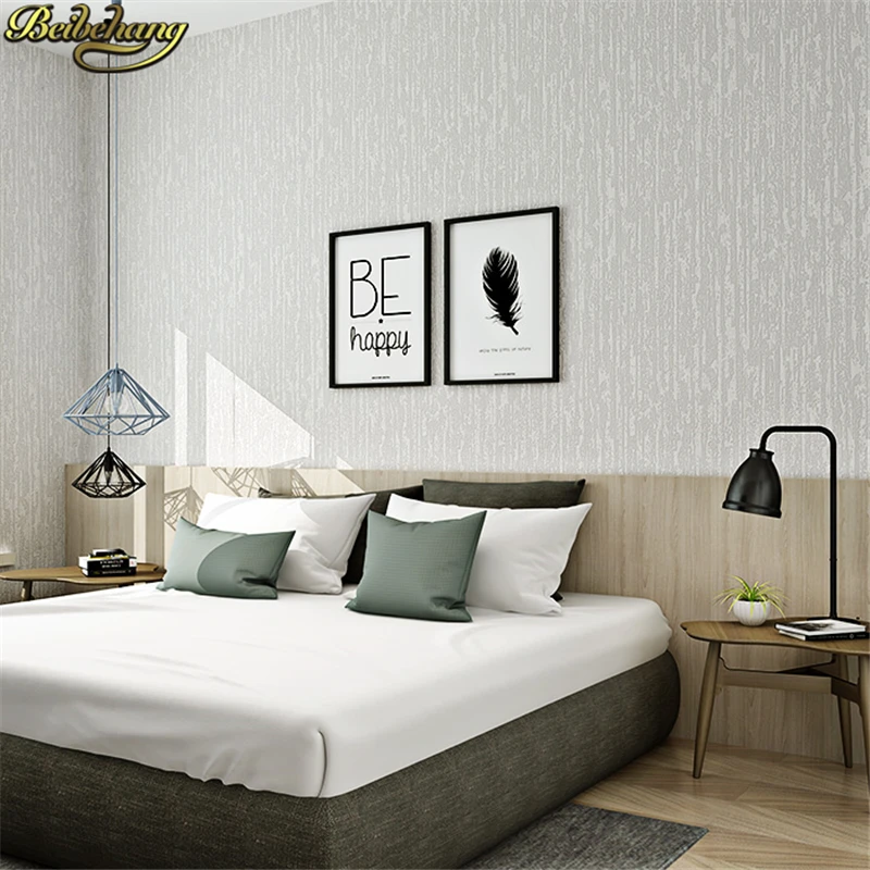 

beibehang Simple Diatom mud Stripe Wallpaper for walls 3 d Wall paper roll Cream White Background Wall Tapete papel de parede 3d