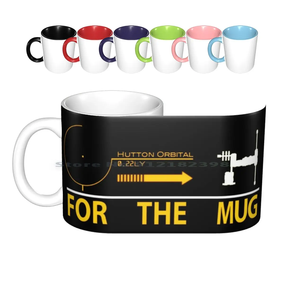 Elite Dangerous : Hutton Orbital Ceramic Mugs Coffee Cups Milk Tea Mug Elite Dangerous Hutton Orbital Elite Dangerous Sci Fi