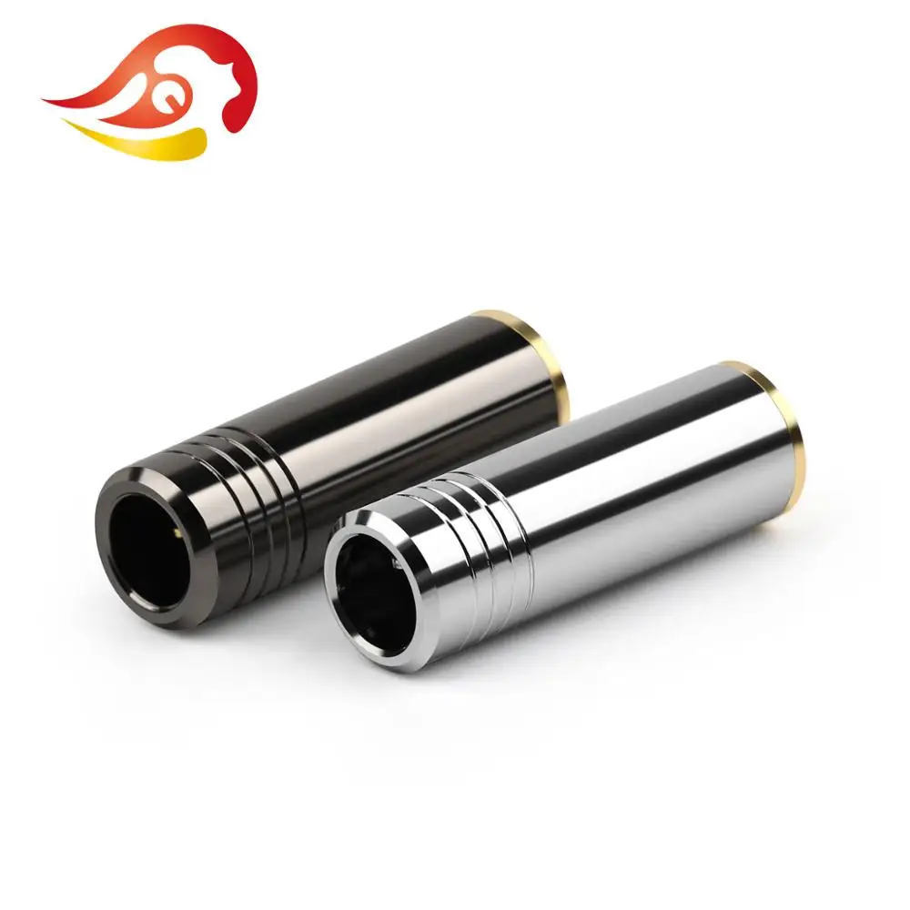 QYFANG 2.5mm 4 Pole Stereo Earphone Female Jack 3 Contacts Audio Plug Bright Shell Metal Adapter Wire Connector For Headphone