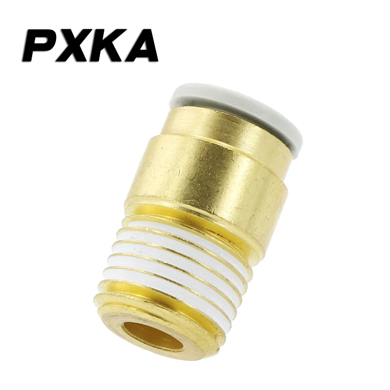 2PCS Air pipe quick connector KQ2S04/06/08-M5/01/02/03AS Cylinder Direct Quick Plug Pneumatic Replacement SMC