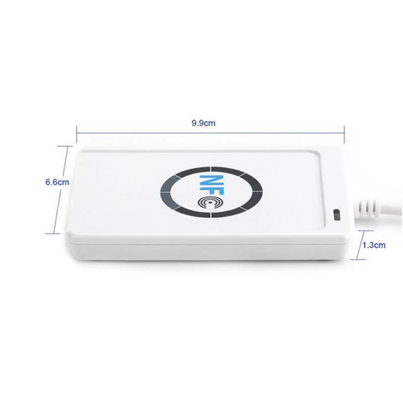 Imagem -02 - Leitor de Cartão Inteligente sem Contato 13.56mhz Copiador Rfid Duplicador 10 Peças de Cartão Uid