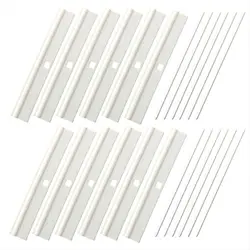 12pcs Vertical Curtain Cloth Clip 127mm Vertical Blind Hanging Piece Processing Free Accessories for Vertical Shades Curtain