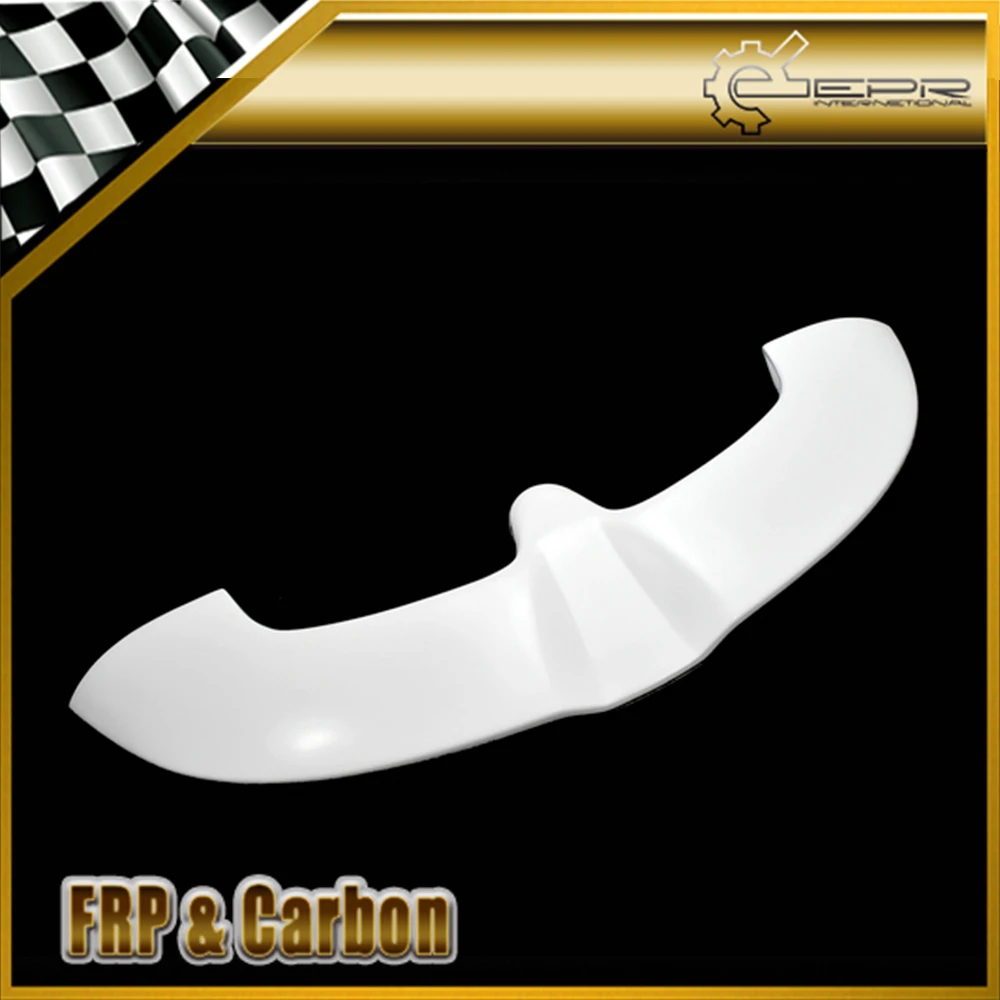 Car Accessories For Mini Cooper S F56 JCW Fiberglass Roof Spoiler FRP Fiber Glass Rear Wing Tuning Splitter Lip Drift Kit Trim