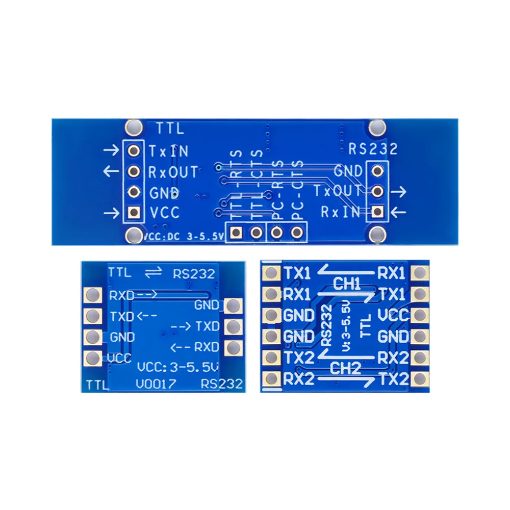 WAVGAT RS232 SP3232 moduł TTL do RS232 RS232 do TTL moduł portu szeregowego linii szczotkowej wysokiej jakości — zdjęcie 5
