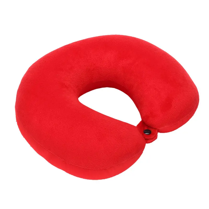 U Shaped Travel Pillow Particles Neck Car Plane Pillows Soft Cushion Home Outdoor Textile-30