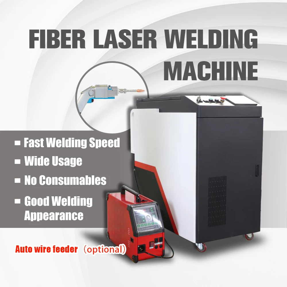 X-1000W RAYCUS Handheld Laser Welding Machine Automatic Wire Feeding Aluminum Alloy Stainless Steel Sheet