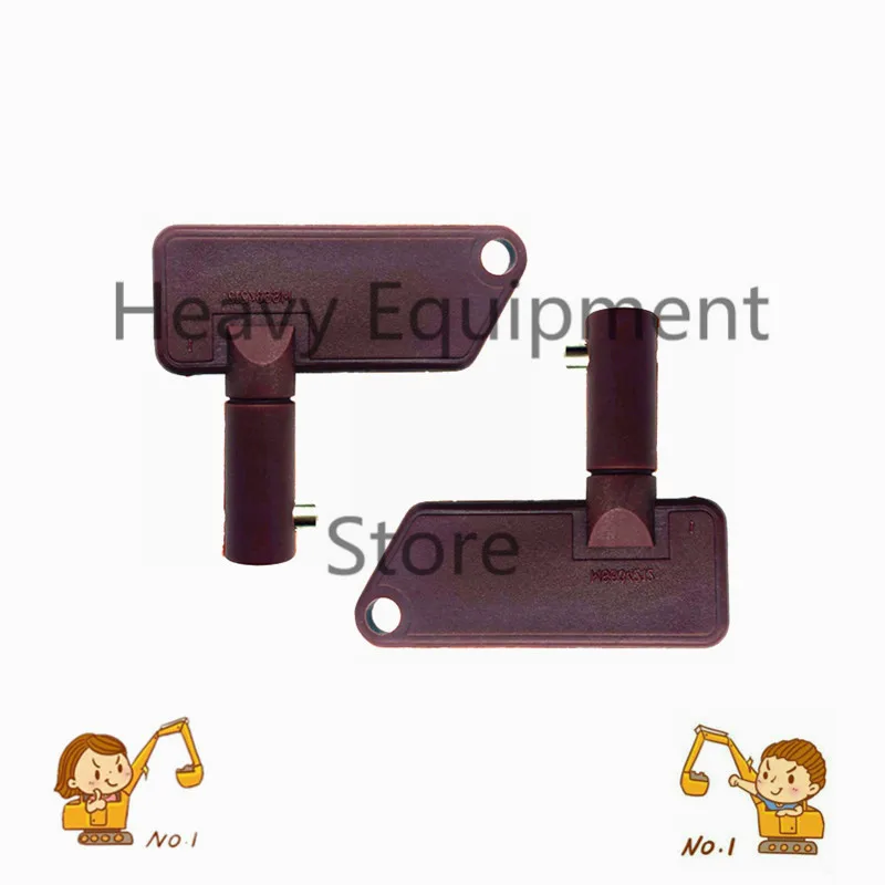 

2pc key For Terex Battery and Master Disconnect Key part MS634212 Volvo