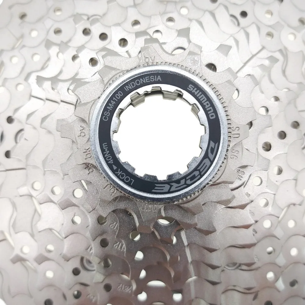 Shimano Deore M4100 10 Speed Bike Cassette CS-M4100 10S 10V MTB Mountain Bicycle Freewheel 11-42T 11-46T