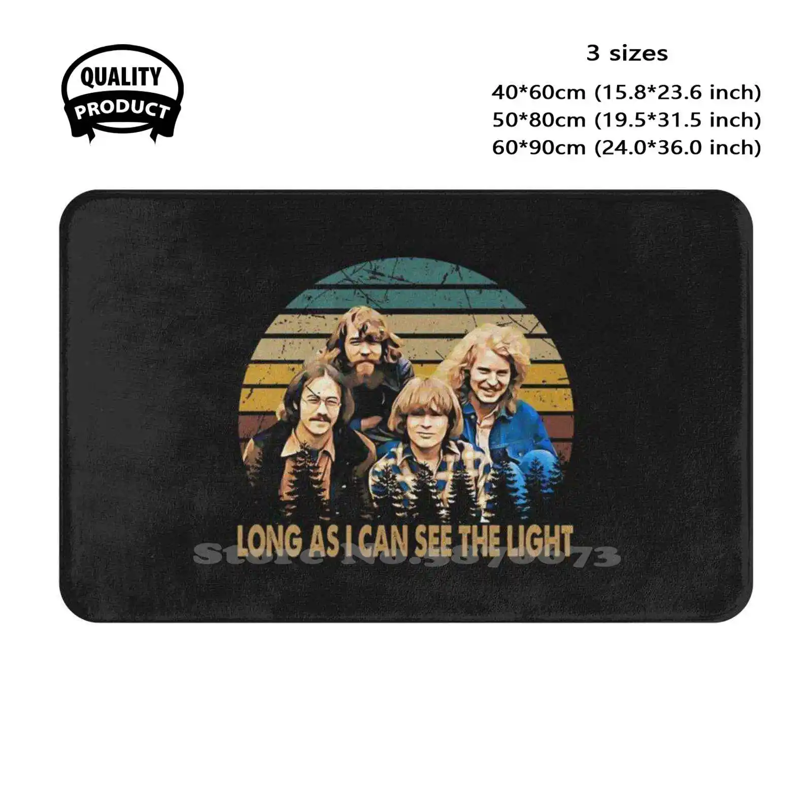 Creedence Clearwater Revival Soft Cushion Home Carpet Door Mat Car Rug Music Creedence Clearwater Revival