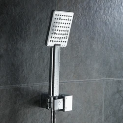 BECOLA Chrome bathroom faucet accessories shower head fashion plastic hand shower