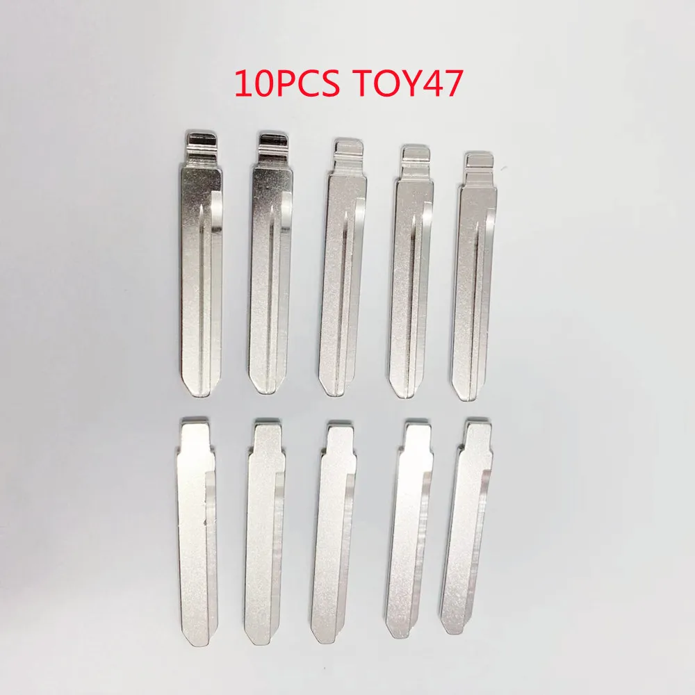 Keychannel 10Pcs TOY47 KD Blank 177 # Car Remote Key Blade per Toyota sostituzione Center Pin Car Key Blade per KD VVDI KEYDIY