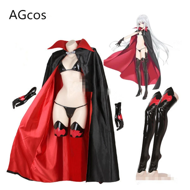 AGCOS Bishoujo Mangekyou Renge Cosplay Costume Cursed Legend Woman Sexy Outfits Bikini Swimsuit