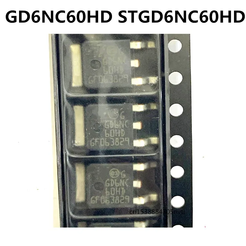 Originale 10PCS/ GD6NC60HD TO TO-252