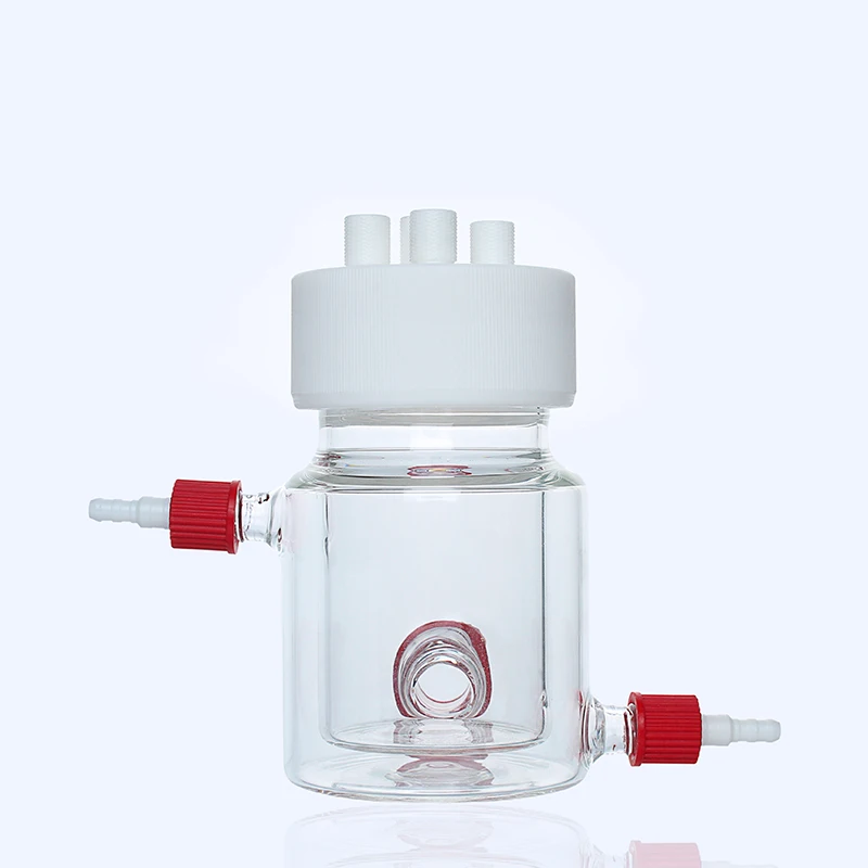 Einzel-und Doppel-schicht Wasser Bad Elektrolyse CellGlass Elektrolyse Zelle Elektrolyse Zelle Photokatalytischen Elektrolyse Zelle