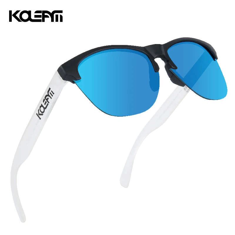 

KDEAM Lifestyle Men's Sunglasses Polarized Driving Sun Glasses for Women TR90 Semi-rimless Frame Ultra Light Shades