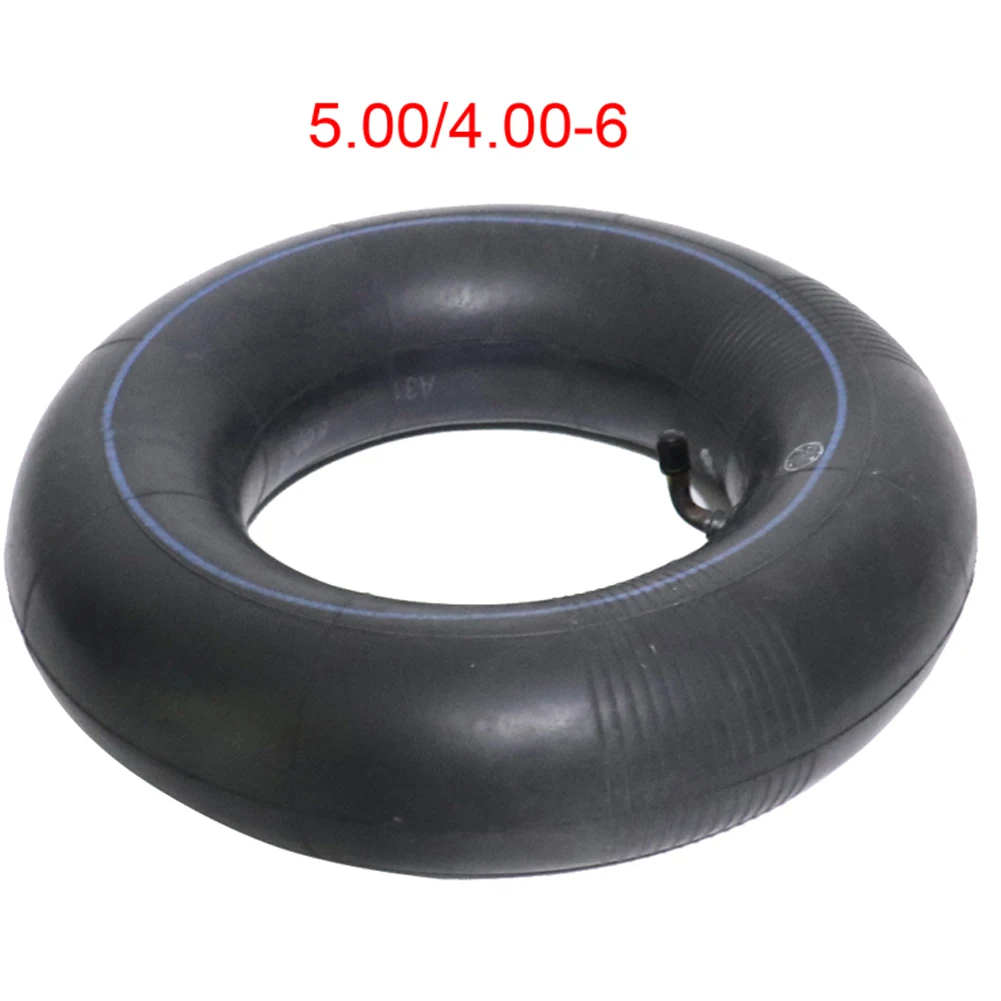 Motorcycle Accessories 5.00/4.00-6 Thickening Butyl Rubber Inner Tube Stem Lawn Mower Tire Inner Camera