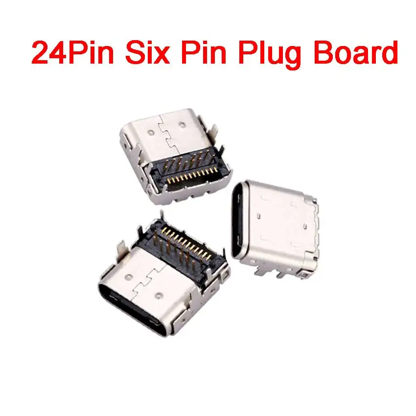 1Pcs Type-C Mother Seat  Micro USB Charging Base Connector 24Pin Is Used For Mobile Phone And Digital Product Maintenance