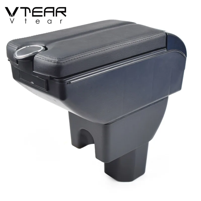 Vtear Armrest Interior Center Console Storage Box Arm Rest Organizer Car-Styling Decoration Accessories Parts For Suzuki Ignis