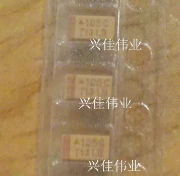 Original 5Pcs/16V1UF 105 1UF 16V A3216ประเภท1206ตัวเก็บประจุแทนทาลัม SMD