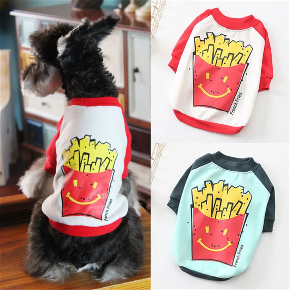 

Miflame Couple Dog Shirts Funny Dog Vests For Dog Clothes Small Dog T-shirts Schnauzer Chihuahua Shirts Casual Pet Clothes Soft