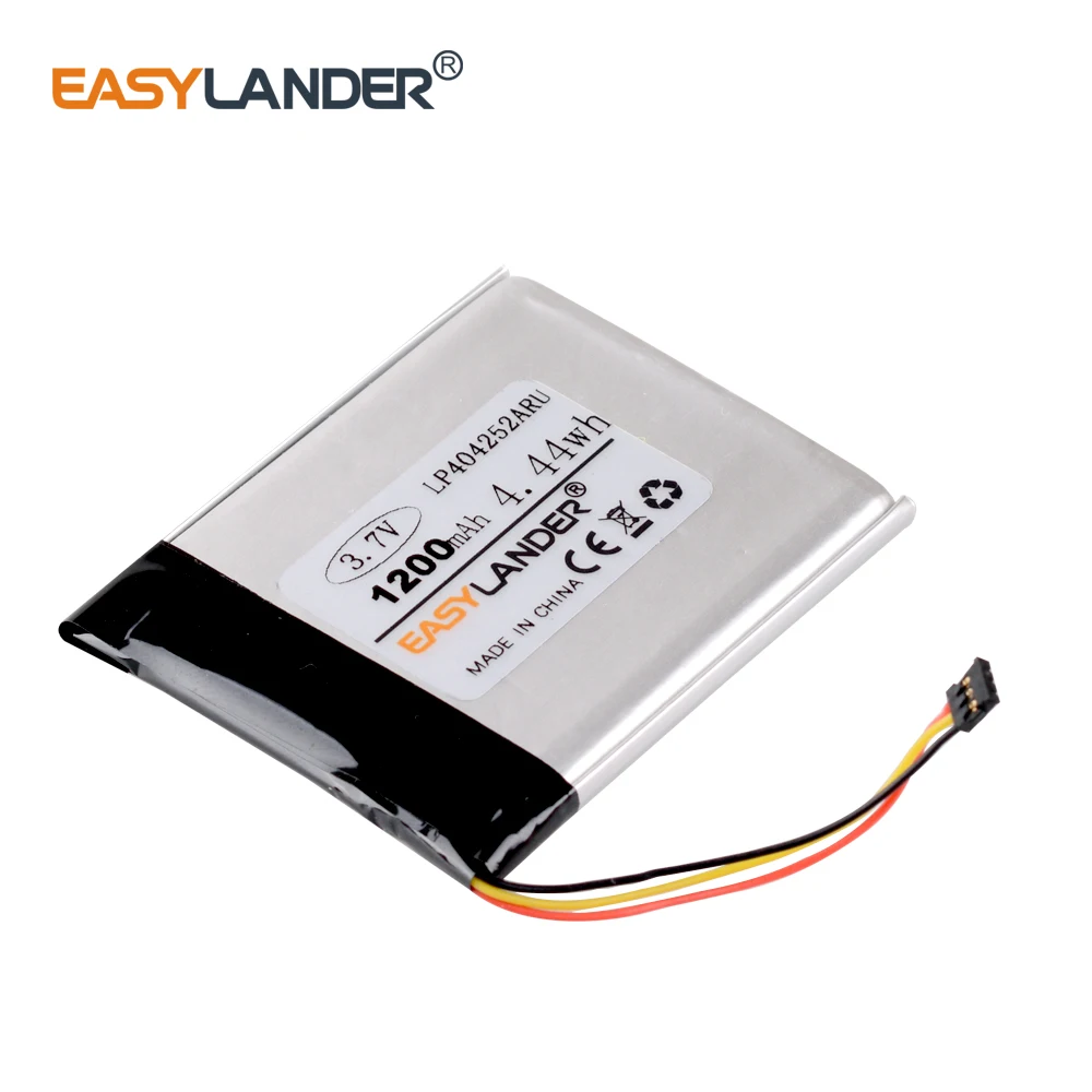 LP404252ARU  3.7V 1200MAH (polymer lithium ion / Li-ion battery ) for Kobo E-Book Smart watch,GPS,mp3,mp4,cell phone,speaker