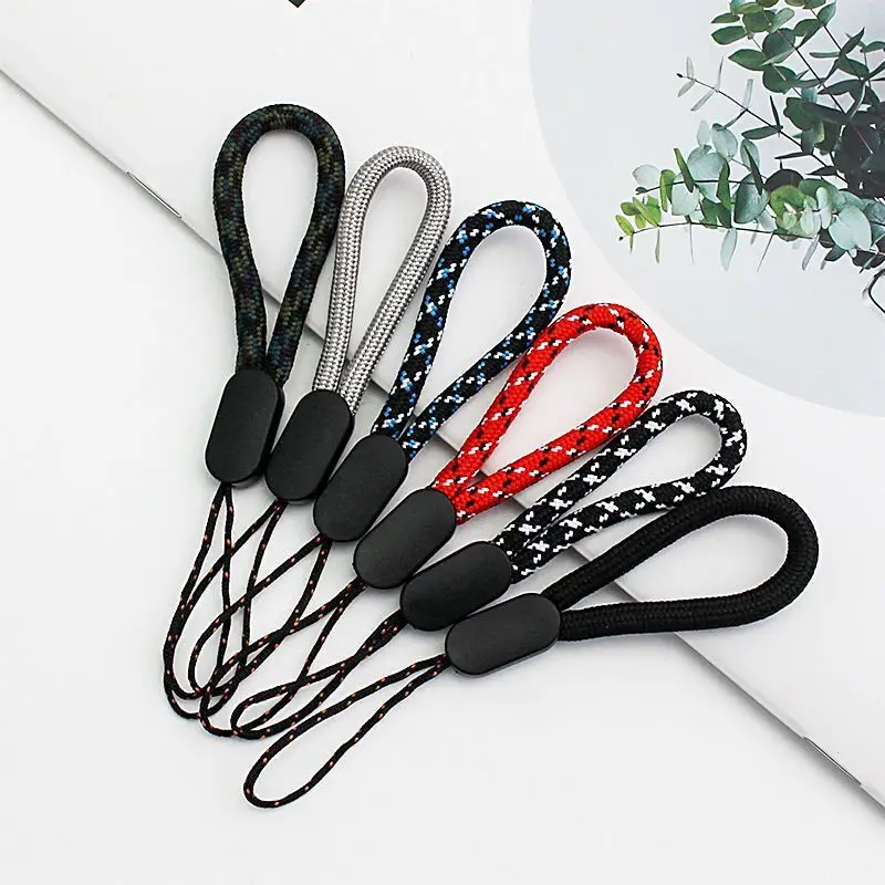 Ponsel Tali Tali Pendek untuk Kunci ID Kartu Ponsel Universal Tahan Lanyard 6 Warna Genggam Tali Memakai tahan Tali