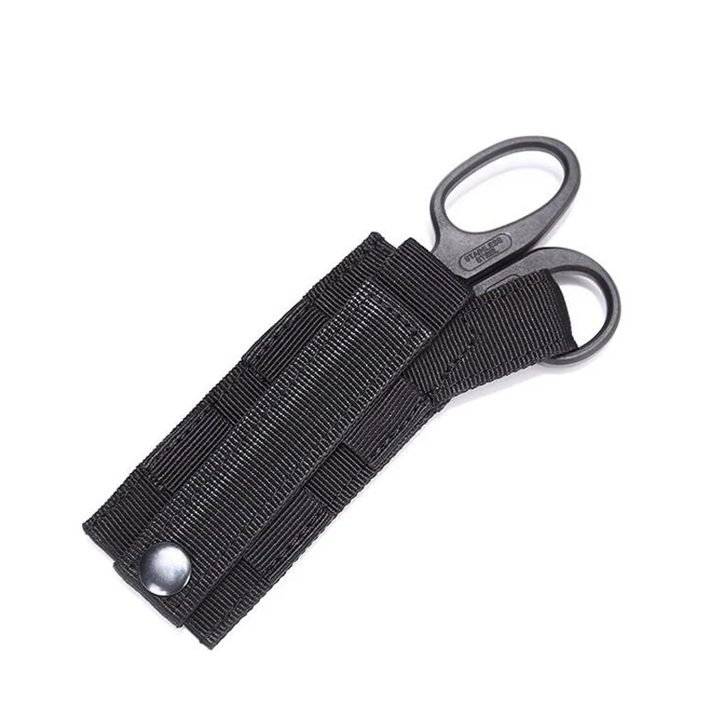 Tactical Molle Pouch for Medical Fire Shear Scissor EDC Flashlight Knife Tool Attach Bag Paramedic Emergent First Aid EMT Holder