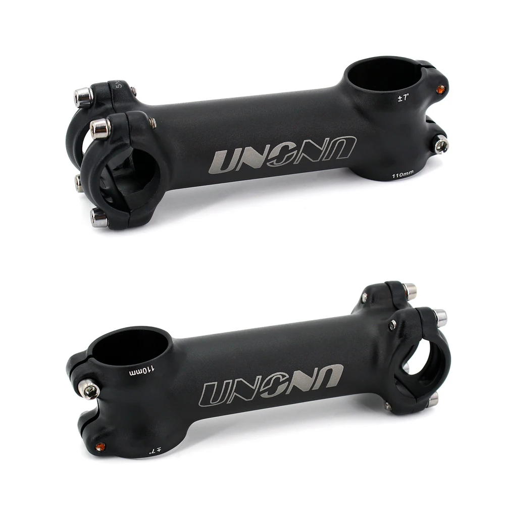 UNO Road Bike Stem 7 Degree Bicycle Stem MTB Power 25.4mm Aluminum BMX Handlebar Riser Bike Parts Bicycle Accessories