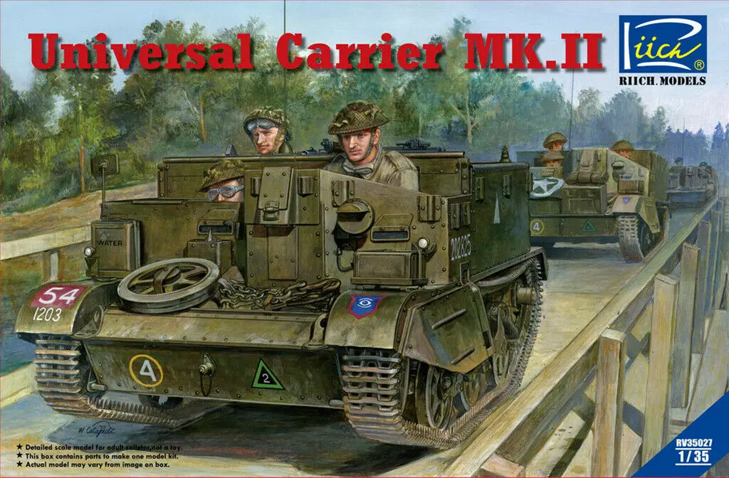 

Riich Models RV35027 1/35 Vehicles Universal Carrier Mk. II model kit