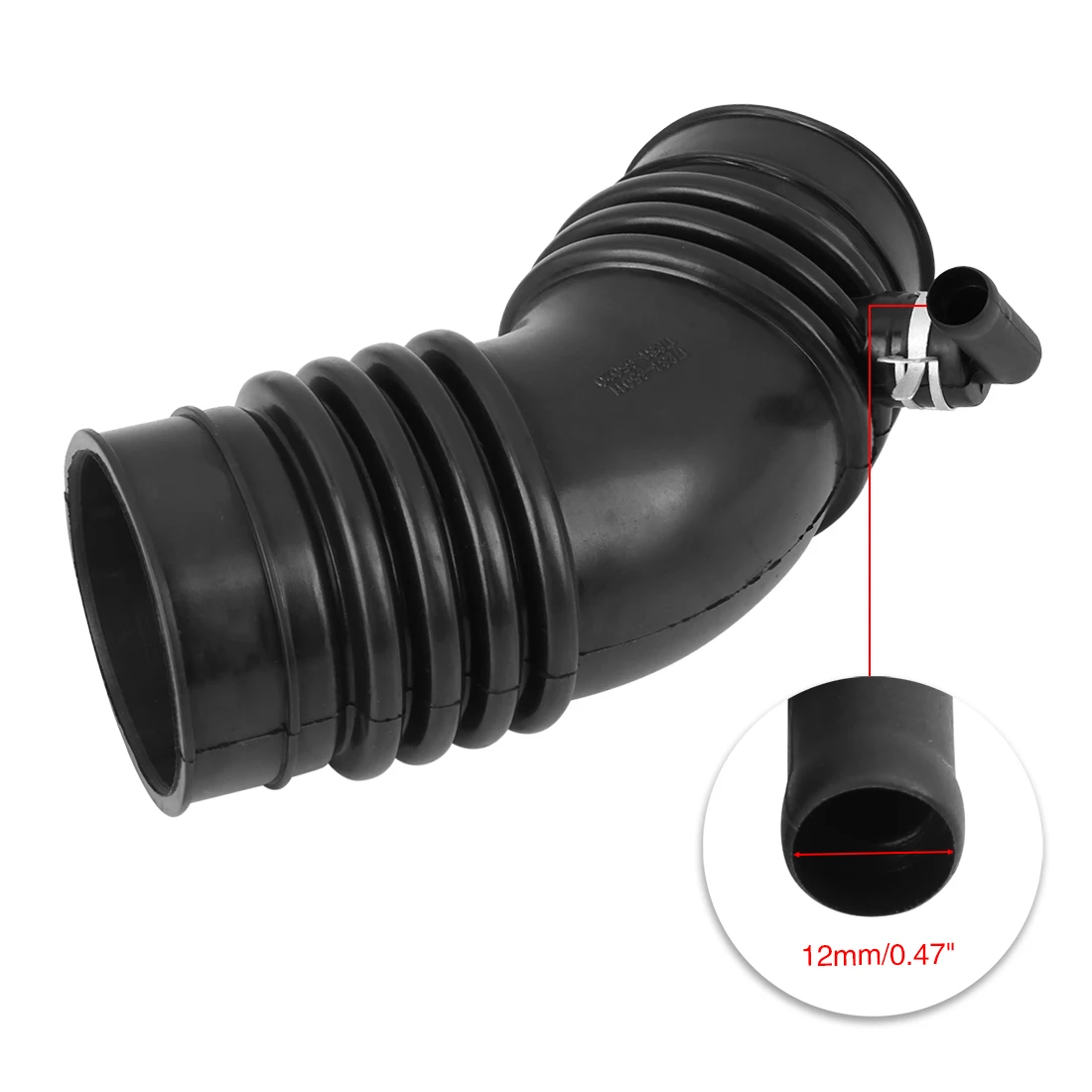 X Autohaux voiture moteur prises d\'air tuyau de papillon automatique filtre à Tube ondulé 17881-65011 pour Toyota 4runner Pickup V6 1989-1995