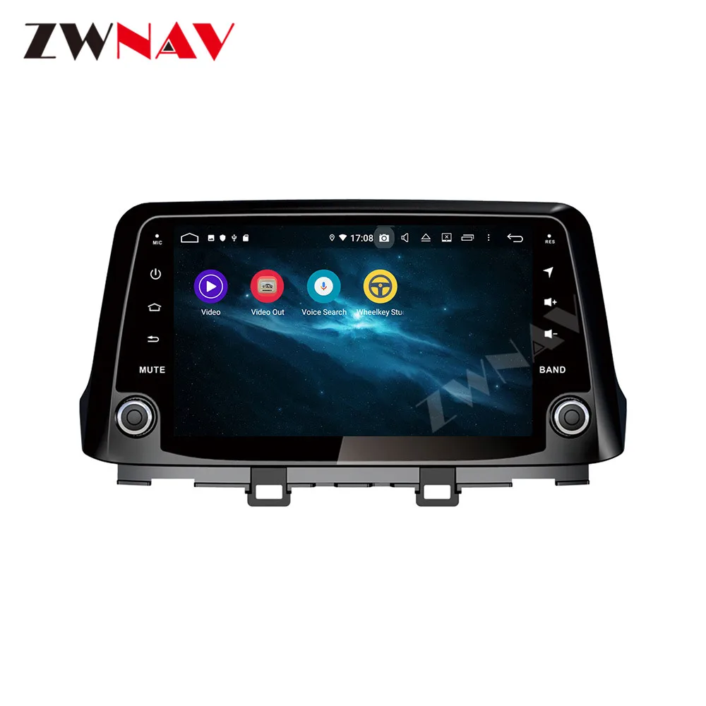 For Hyundai KONA 2017 2018 2019 2020 Android 10.0 64+4GB Auto Stereo Multimedia Player Radio Tape Recorder Head Unit DVD Player