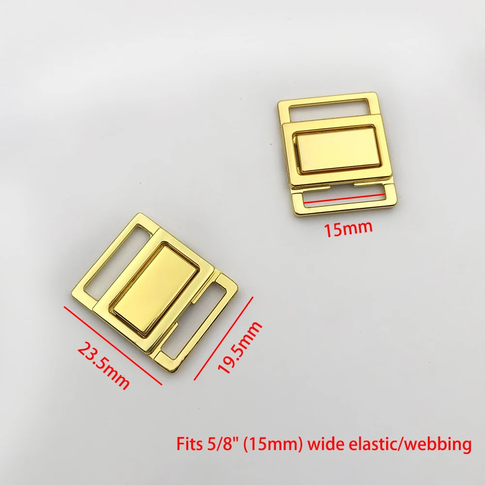 30 Sätze BH Metall Rücken verschluss Schwimm schnallen Auge und Schlaufe Clip schnell DIY Kleidungs stück Zubehör – Detail 4