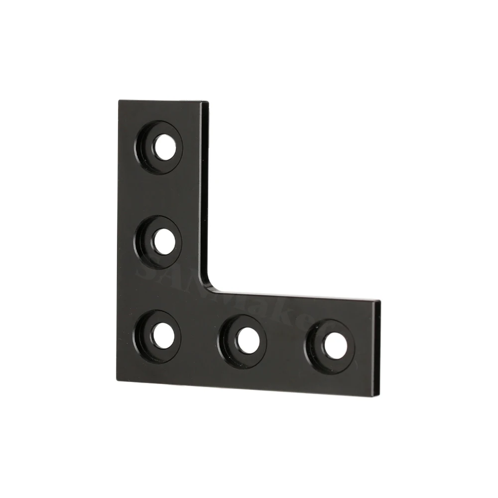 5 Hole 90 Degree Joint Board Plate Corner Angle Bracket Connection Joint Strip for 2020 Aluminum Profile